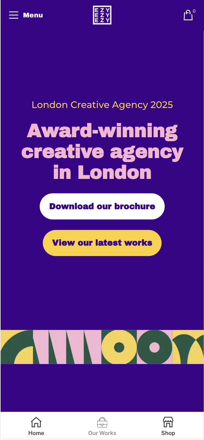 Data points on top of landscape